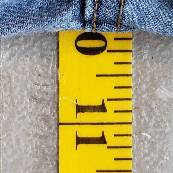 Spanx Jeans Women's Size Small Elastic Waistband Mid Rise Stretch Light Wash - Picture 10 of 12